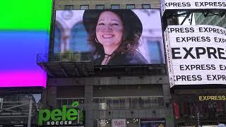 Filming Times Square Billboards