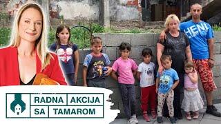 Radna akcija sa Tamarom - kod porodice Radenković I PRVA