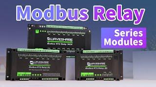 Waveshare Modbus Relay Series, 8-ch, 16-ch, 32-ch, Multi Isolation Protection Circuits, RTU Protocol