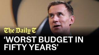 Jeremy Hunt says Rachel Reeves' budget could be ''worst in decades'' | The Daily T Podcast Exclusive