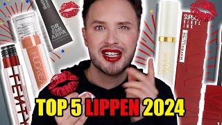 Das sind die BESTEN Lippen Produkte 2024  | Maxim Giacomo JAHRESFAVORITEN