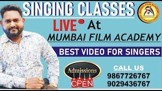 Singing classes in Mumbai and Music classes in Mumbai Film Academy | 9867726767 | Mumbai, India.