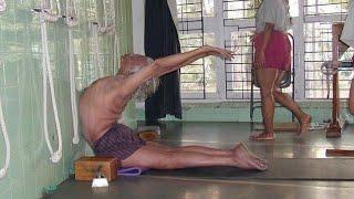 Janu Sirsasana  BKS Iyengar yoga #yoga