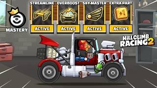 Hill Climb Racing 2 - NEW MASTERY RACING TRUCK UNLOCKED and FULLY UPGRADED GamePlay