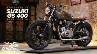 Suzuki GS400 brat custom by Roosters CC