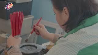 Фабрика Луч: производство художественных кистей (ролик для компании АртАвангард)