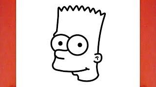 HOW TO DRAW BART SIMPSON