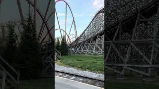 #themepark #amusementpark #kingsisland Mystic Timbers A 109FT GCI And The Best ride at Kings Island