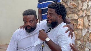 KUNLE AFOLAYAN & AREMU AFOLAYAN FINALLY REUNITE AT THEIR LATE MOM WAKE KEEP SERVICE