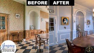 Amazing Dining Room Transformation! Preparing for a Chateau Owner's Weekend.