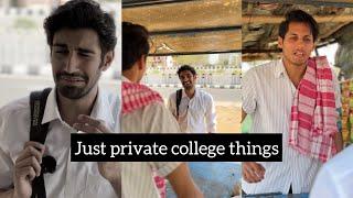 Just private college things | you know whom to send