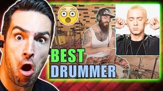 El Estepario - Eminem - Godzilla Drum Cover - Amazing Reaction