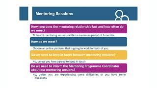 Mentoring Programme - Questions and Answers