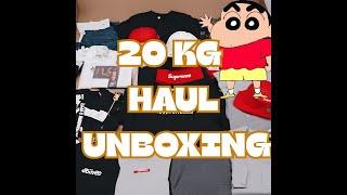 *HUGE* 20KG ALLCHINABUY HAUL !! /// SUPREME, STUSSY, NIKE, TNF ️FASHIONREPS VETERAN ️