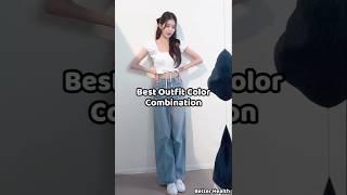 Best outfit color combination #aesthetic #fyp #new #viralvideo #ideas #views #100k #shorts#youtube