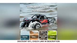 Q156 Amphibious 4WD RC Car 2.4G Off Road Remote Control Cars Waterproof Climbing Vehicle Drift Monst