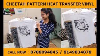 Chittah Pattern HTV-Available In Multiple Roll Sizes!