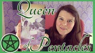 Queen of Pentacles Tarot Card Meaning Upright & Reversed