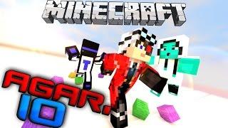 Топ 1 Агарио в Minecraft Без модов :3