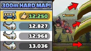 RANDOM PARTS WORKS HERE!!  IN "HARDEST 300" COMMUNITY SHOWCASE - Hill Climb Racing 2