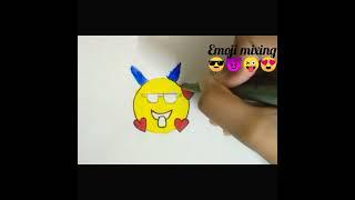 #Emojichallenge#youtubeshorts#trending#easy#withmusic#Shi'sArts