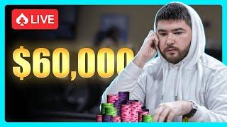 Epic Showdown! $60,000 Guaranteed in HUGE Live Poker Tournament!