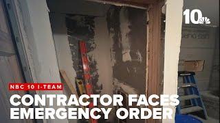 NBC 10 I-Team: Contractor faces emergency order following customer complaints