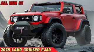 New 2025 Toyota Land Cruiser FJ40 - Is Legend ComeBack