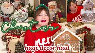 MY BIGGEST CHRISTMAS DECOR HAUL EVER!! CHRISTMAS 2024