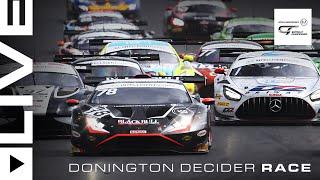 LIVE | Race | #DoningtonDecider | Intelligent Money British GT Championship 2023