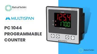 Multispan Programmable Counter PC-1044 RadicalTechArt I RadicalTalks I RadicalTechMart