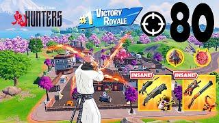 80 Elimination Solo Vs Squads "Zero Build" Gameplay Wins (Fortnite Chapter 6 PC)