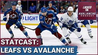 STATCAST: New Look Avalanche Dominate the Stat Sheet vs the Maple Leafs