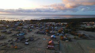 How people live in Russian North. A remote Russian village in the North of Russia.