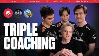 TEAM SPIRIT: TRIPLE COACHING - LARL, SATANIC AND MIPOSHKA