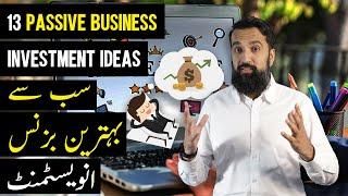 Passive Business Investment Ideas in Pakistan | Azad Chaiwala