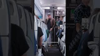 Rhys Darby: Once our safety video star, now our surprise inflight entertainment ️