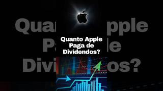 Quanto Ações da Apple Pagam de Dividendos Pro Ano?  #ações #stocks #apple #dividendos #bolsa