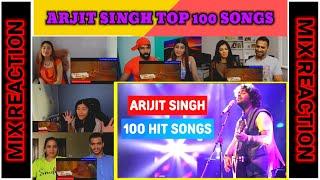 Top 100 Songs Of Arjit Singh (2011-2023) | Random 100 Hit Songs Of Arjit Singh |Mix Reaction