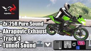 Engine RevRide Pure Sound Zx-25R Akrapovic Exhaust