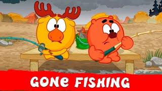 KikoRiki 2D | Gone fishing  Best episodes collection | Cartoon for Kids