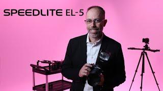 Discover the Canon Speedlite EL-5