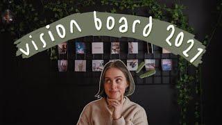 2021 vision board tour | what I'm manifesting this year 