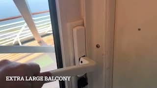 Royal Caribbean - Voyager of the Seas - Cabin 1388 - Room Tour - Amazing Value and A Huge Balcony!