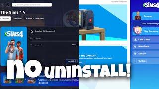 Sims 4 WORKS NOW with NO UNINSTALL THIS will make everything work in Sims 4