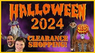 Halloween 2024 Clearance Shopping! Shop With Me For Cheap Animatronics! Party City Lowes Home Depot