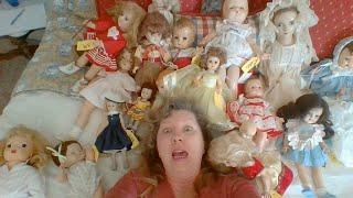 Biggest Vintage Non-Barbie Antique Auction Doll Haul Miss Revlon, Terri Lee, Patsy Toni