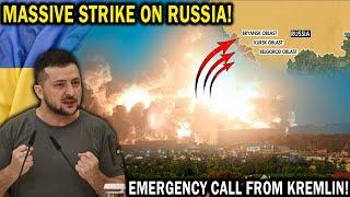 Even US shocked! Russia is burning like hell! Ukraine blew up Russia's 3 largest arsenals one by one