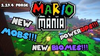 Mario Mania Mod Showcase!!! AMAZING NEW MARIO MOD!!