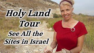 Holy Land Tour of all the Major Bible Sites of Israel with Lovely Music and Narration